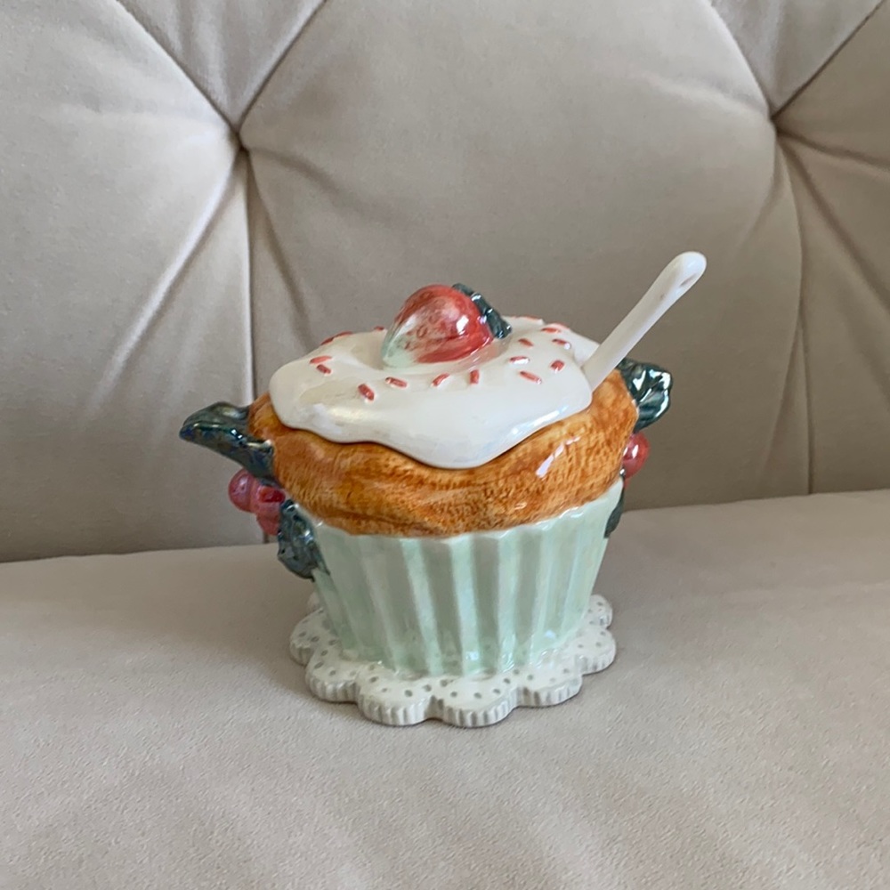 Department 56 Jelly Jar Cupcake